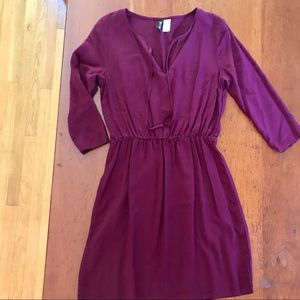 Fall Dress with 3/4 Sleeves